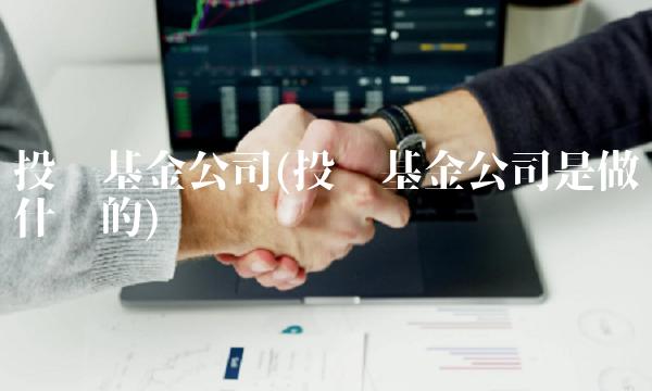 投资基金公司(投资基金公司是做什么的)