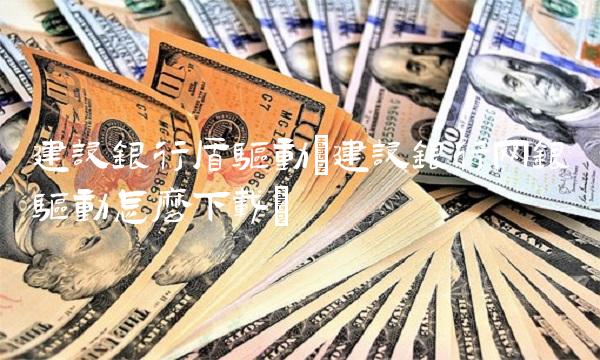 建设银行盾驱动(建设银行网银驱动怎么下载)