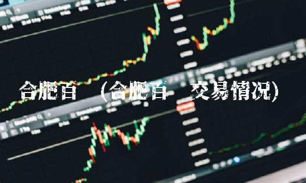 合肥百货(合肥百货交易情况)