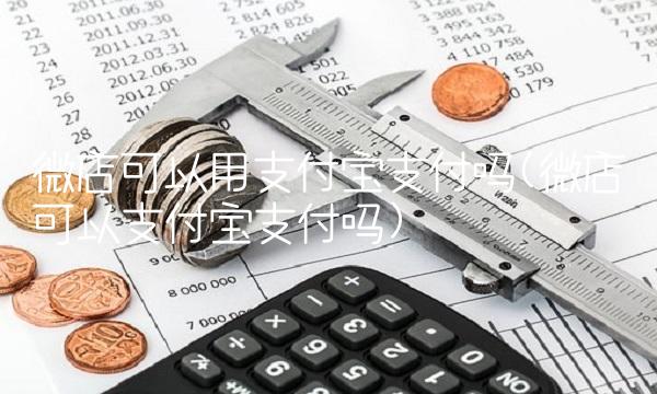 微店可以用支付宝支付吗(微店可以支付宝支付吗)