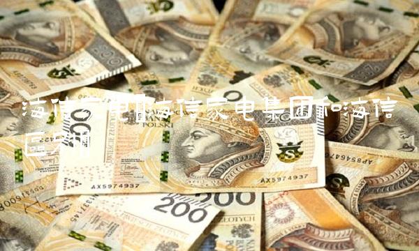 海信家电(海信家电集团和海信区别)