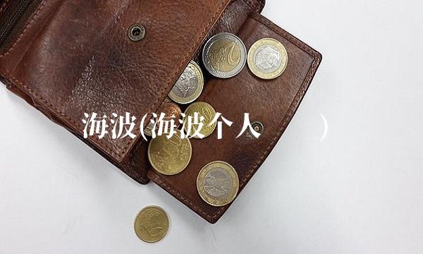 海波(海波个人简历)