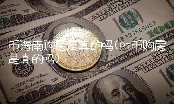 币海南购房是真的吗(pi币购房是真的吗)