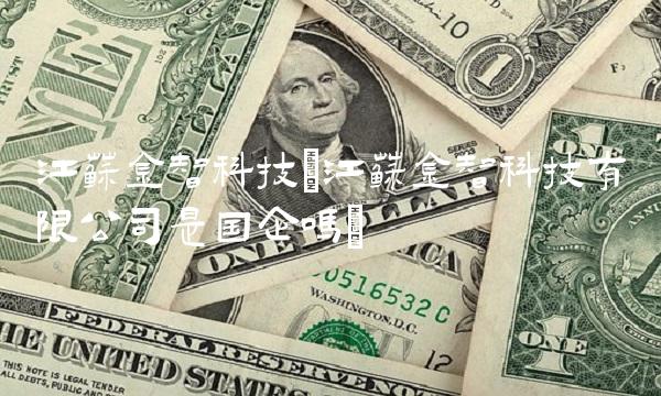 江苏金智科技(江苏金智科技有限公司是国企吗)