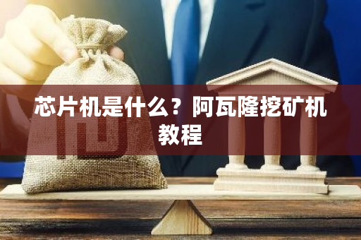 芯片机是什么？阿瓦隆挖矿机教程-**张图片-ZBLOG