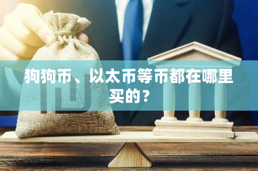 狗狗币、以太币等币都在哪里买的？-**张图片-ZBLOG