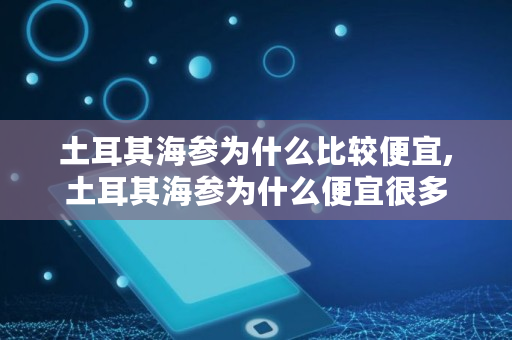 土耳其海参为什么比较便宜,土耳其海参为什么便宜很多