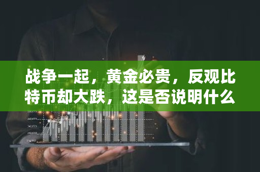 战争一起，黄金必贵，反观比特币却大跌，这是否说明什么 比特币很贵吗