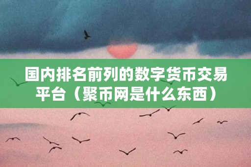**排名前列的数字货币交易平台(聚币网是什么东西) **排名前列的数字货币交易平台(聚币网是什么东西)