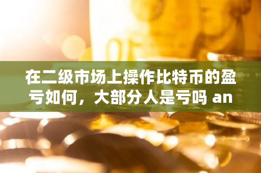 在二级市场上操作比特币的盈亏如何，大部分人是亏吗 anx比特币