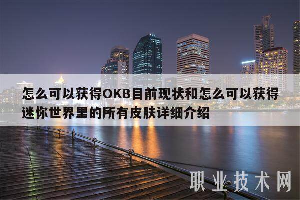 怎么可以获得OKB目前现状和怎么可以获得迷你世界里的所有皮肤详细介绍-**张图片-欧意下载