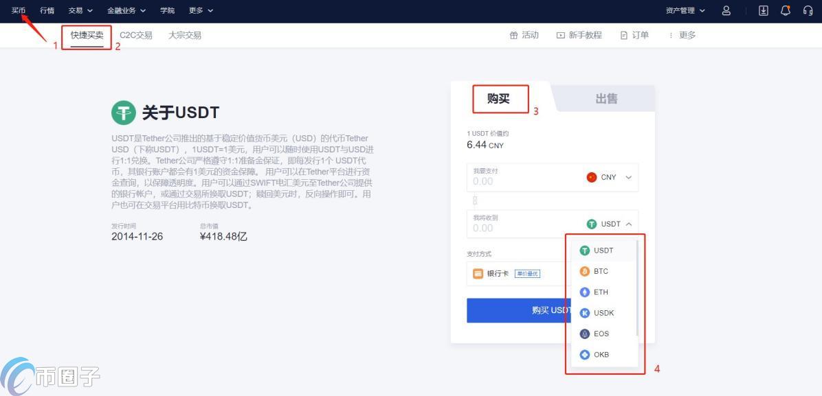 2022年欧易交易所充值流程**指南