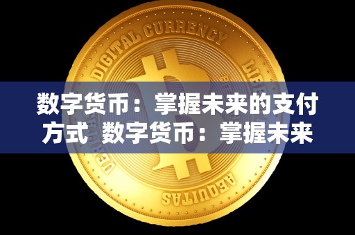 数字货币：掌握未来的支付方式 数字货币：掌握未来的支付方式
