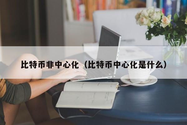 比特币非**化(比特币**化是什么)