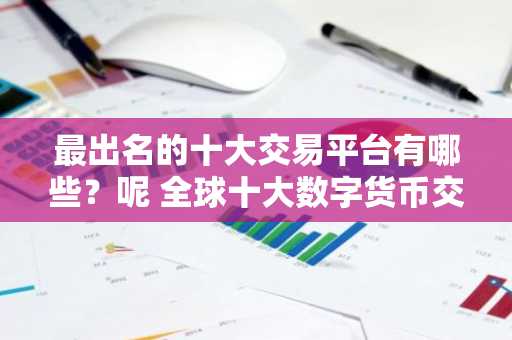 最出名的十大交易平台有哪些?呢 全球十大数字货币交易所排名