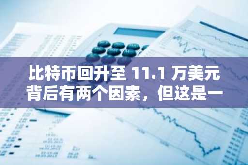 比特币回升至 11.1 万美元背后有两个因素,但这是一个牛市陷阱吗?