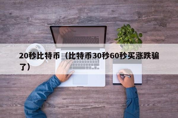 20秒比特币(比特币30秒60秒买涨跌骗了)