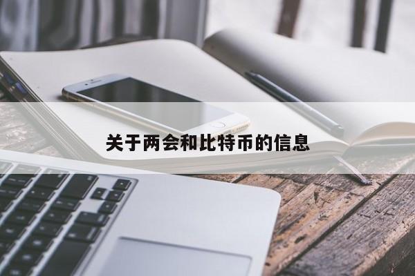 关于两会和比特币的信息